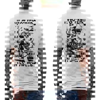 I've Got Friends In Low Places Corgi Men's T-shirt Back Print | Seseable UK