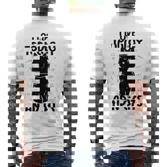 J'adore Les Mathématiques Et Les Chats Topologie Amusante T-shirt imprimé au dos - Cadeauxyz