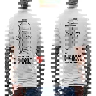 J'aime Milk J'aime Le Lait T-shirt imprimé au dos - Cadeauxyz