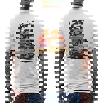 Japanese Kei Truck Driver Automobile Mini Truck Men's T-shirt Back Print | Mazezy