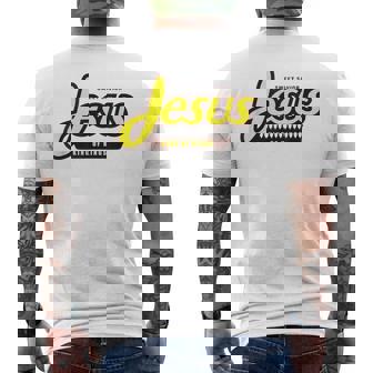 Jesus Sweet Savior King Of Kings Reeses Men's T-shirt Back Print - Thegiftio