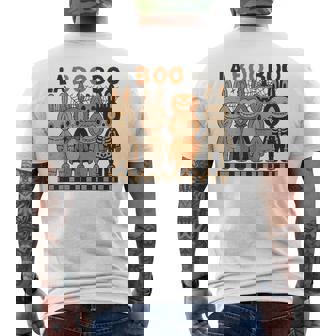 La BooBoo Spooky Doll Monster Characters Halloween Outfit Men's T-shirt Back Print - Monsterry