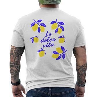 La Dolceita X Citron Italia Citron Citron Limoncello T-shirt imprimé au dos - Cadeauxyz