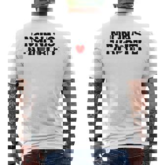 La Nonna Carina Preferita Di Nonna Per Nipote Nipote T-shirt da uomo con stampa posteriore - Novitaregali