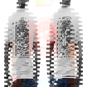 Laissant La Réalité Entrer Dans La Fiction Lecture Livresque Rétro Amusante T-shirt imprimé au dos - Cadeauxyz