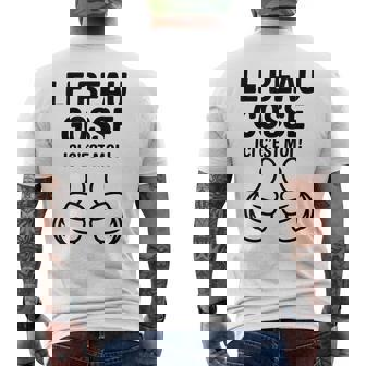 Le Beau Gosse Ici C'est Moi Humour Homme Drôle Marrant T-shirt imprimé au dos - Cadeauxyz