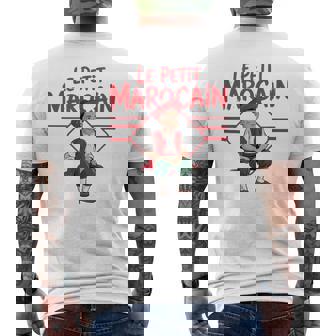 Le Petit Marocain Cadeau Garçon Marocain Cadeau Homme Maroc T-shirt imprimé au dos - Cadeauxyz