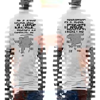 Les Cochonsont Géniaux Jeuis Génial Donc Jeuis Un Cochon T-shirt imprimé au dos - Cadeauxyz