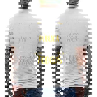 Mareaerde Escuela Publica De Todos Y Para Todos Camiseta Hombre Estampado Espalda - Regaloses