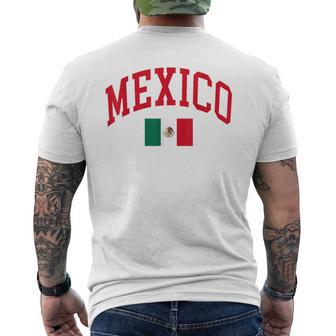 Mexico Mexican Graphic Men's T-shirt Back Print - Thegiftio UK