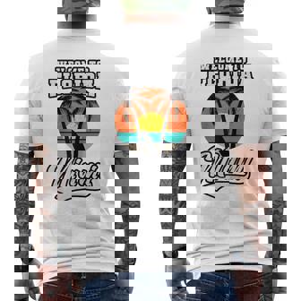 Miami Beach Florida Regalo Retro Diseñointage De Palmeras Manga Raglan Camiseta Hombre Estampado Espalda - Regaloses