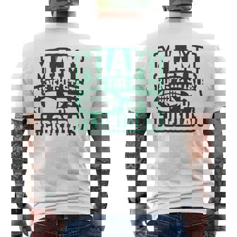 Miami Runs The State Of Florida Dade County 305 Pride Men's T-shirt Back Print | Mazezy