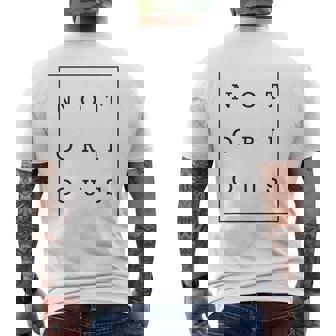 Minimalist Old School Hip Hop East Coast Rap Men's Back Print T-Shirt | Mazezy