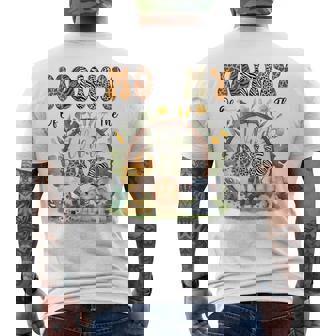 Mommy Of The Wild One First Bday Safari Jungle Animal Men's T-shirt Back Print | Seseable CA