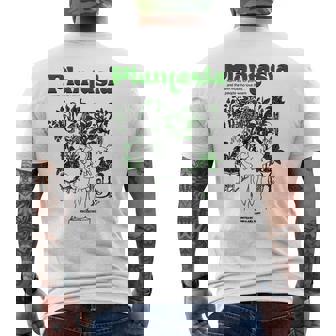 Mother Earth's Plantasia Boho Men's T-shirt Back Print - Monsterry