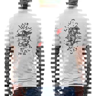 Motoulcan Calavera Papa Motero Camiseta Hombre Estampado Espalda - Regaloses