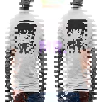 Mr And Mrs Frankenstein Couples Halloween Costume Men's T-shirt Back Print - Monsterry