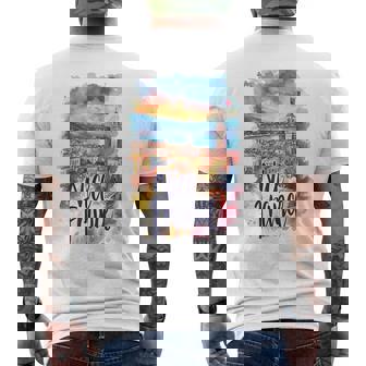 Nice France French Rivieraouvenir Beach Côte D'azur T-shirt imprimé au dos - Cadeauxyz