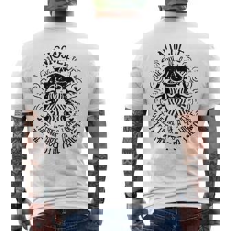 Nicole 名義 魔女 おもしろいことわざ ハロウィン メンズTシャツ バックプリント - Kawaiitshirt