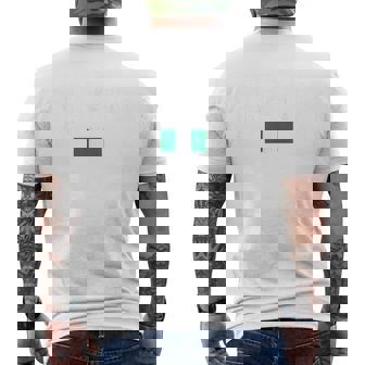 Nigeria Nigerian Flag Africa Graphic Men's T-shirt Back Print | Mazezy