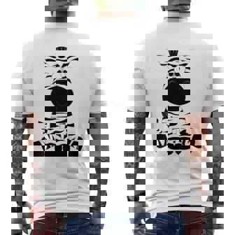 Niños Zebra Cool Animal Camisa Para Niños Y Niñas Camiseta Hombre Estampado Espalda - Regaloses