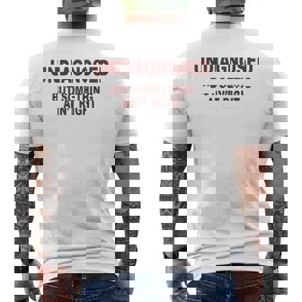 Non Diagnostiqué Mais Quelque Chose Nea Pas T-shirt imprimé au dos - Cadeauxyz