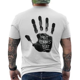 Not Penny's Boat Men's T-shirt Back Print - Thegiftio UK