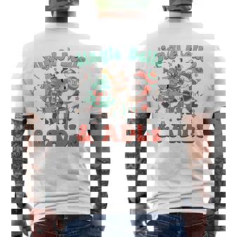 Occupational Therapy Christmas Reindeer Santa Adls New Ot Men's T-shirt Back Print | Mazezy