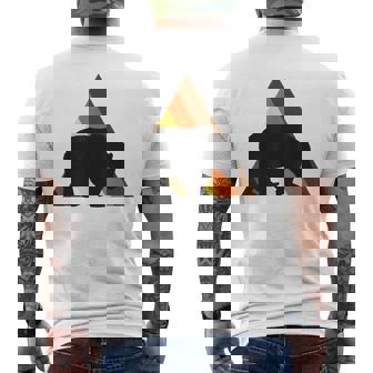 Oso Lgbtq Para El Mes Del Orgullo Gay Oso Gay Caminante Camiseta Hombre Estampado Espalda - Regaloses