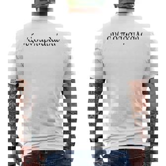 Ouzo Please Oúzo Parakaló Langue Grecque Anis T-shirt imprimé au dos - Cadeauxyz