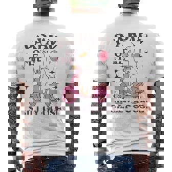 Papaw Goose On The Loose Birthday Matching Family Men's T-shirt Back Print | Seseable FR