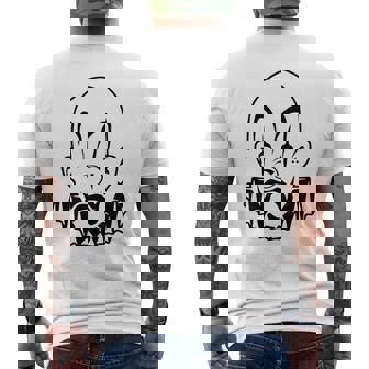 Payaso Chicano Clown Blackwork Minimal Tri-Blend Men's T-shirt Back Print - Thegiftio