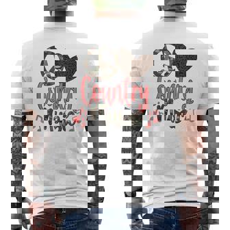 PEACE LOVE Traditional Country Music Tank Top Men's Back Print T-Shirt | Mazezy