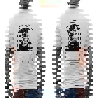 Peace If Possible Truth At All Costs Martin Luther Men's T-shirt Back Print - Seseable