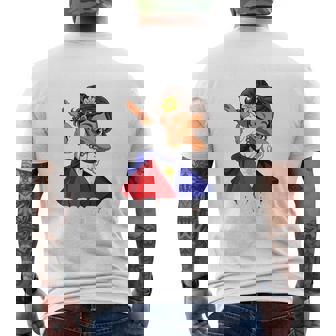 Philippines Filipina Princess Men's T-shirt Back Print - Monsterry