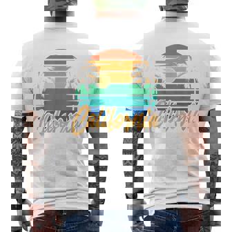 Playa Océanoacaciones Deerano Exótico Palmera California Camiseta Hombre Estampado Espalda - Regaloses