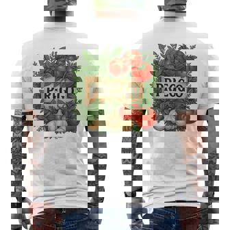 Preggo Sauce Costume Pregnancy Announcement Prego Pasta Men's T-shirt Back Print | Mazezy