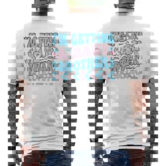 Pregnancy Announcement Toddler I'm Getting A Baby Brother Men's T-shirt Back Print - Thegiftio