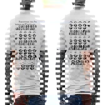 Presidents Of The United States Men's T-shirt Back Print - Monsterry