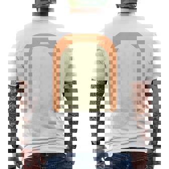 Pretend Blue Dog Daughter Familly Costume Halloween Men's T-shirt Back Print - Monsterry