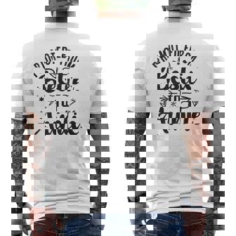 Promoted From Bestie To Auntie Best Friend Family Bff 2 Men's T-shirt Back Print - Thegiftio