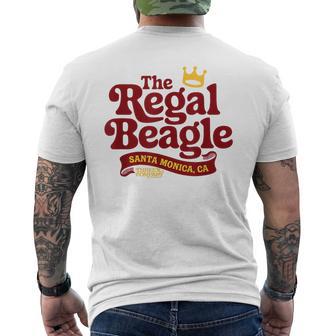 The Regal Beagle Pub Three's Company Retro Tv Sitcom Men's T-shirt Back Print - Thegiftio UK