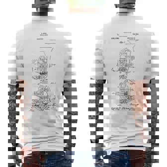 Regalos De Corno Francés Trompa Francesa De Patente De Época Gris Adulto Manga Corta Regular Fit Clásico Cuello Crew Camiseta Hombre Estampado Espalda - Regaloses