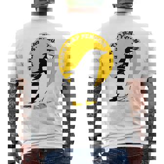 Reins ペンギン チンストラップ メンズTシャツ バックプリント - Kawaiitshirt