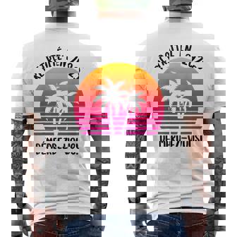 Retraité En 2025 Démerdezous Cadeau Humour Futur Retraité T-shirt imprimé au dos - Cadeauxyz