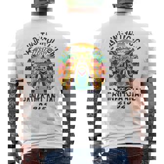 Retro Panama Canal Panama Waterway Sailing Cruising 2025 Men's Back Print T-Shirt | Mazezy