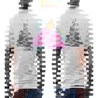 Retro Vintage Classic Sitar Player Instrument Raglan Baseball Tee Men's Back Print T-Shirt | Mazezy