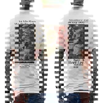 Robert E Lee Most Likely To Secede Civil War Men's T-shirt Back Print - Monsterry