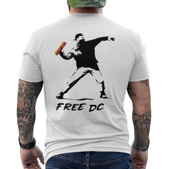 The Sandwich Guy Washington Dc Sandwich Thrower Men Men's T-shirt Back Print - Thegiftio UK