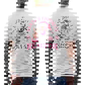 Santa's Favorite Realtor Christmas Santa Real Estate Agent Men's T-shirt Back Print | Mazezy